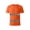 Orange, variant on UVEASISHA Safety Shirts for Men Reflective Strips Quick Dry T-Shirts High Visibility Construction Work Shirt Short Sleeve Lightweight Mesh T Shirts Orange 4XL