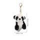 thumbnail image 3 of Plush Panda Shape Keychain Stuffed Animal Keyring Pendant Bag Hanging Pendant, 3 of 3