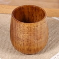 thumbnail image 3 of Wooden Cup Primitive Log Color Handmade Natural Wood Coffee Tea Beer Juice Milk Mug #1, 3 of 3