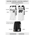 thumbnail image 3 of Custom Reversible Basketball Jersey 90s Hip Hop Sports Shirts Printed Name Number for Men/Youth, 3 of 10