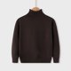 thumbnail image 1 of Cowsor Toddler Baby Boys Girls Knit Sweaters Turtleneck High Collar Fall Winter Soft Warm Sweater Pullover Tops, 1 of 7
