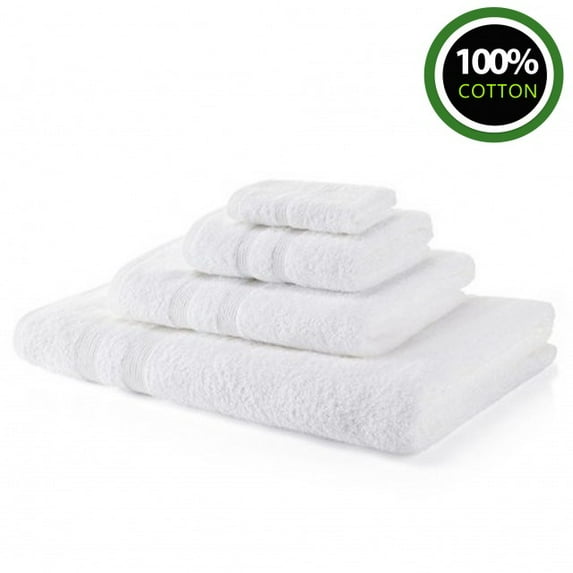 Royal Egyptian Luxury 500 GSM 100% Cotton Bath Sheets for Hotel and Spa White 1 Piece