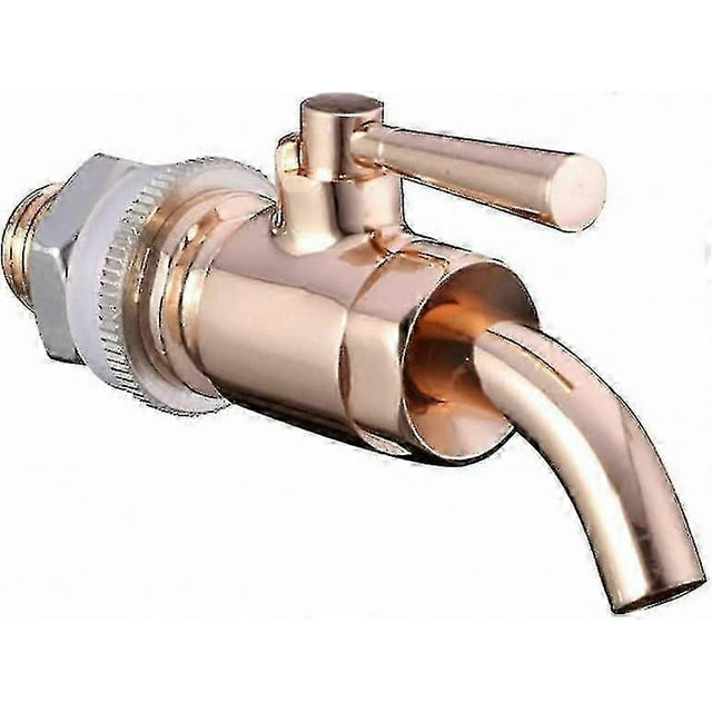 12mm Stainless Steel Beverage Dispenser Tap for Wine Coffee Juice Barrels Office Home Use Random Style