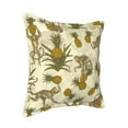 thumbnail image 2 of Bingfone Decorative Pillow Covers 20"X20" Monkeys And Pinealpples Couch Pillow Cases Modern Farmhouse Covers For Couch Sofa Bed, 2 of 9