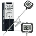 thumbnail image 1 of Digital Candy Thermometer Pot Clip Stainless Steel Probe, 1 of 8