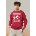thumbnail image 2 of Old Glory Mens Sasquatch Ugly Christmas Sweater Long Sleeve Sweatshirt, 2 of 6