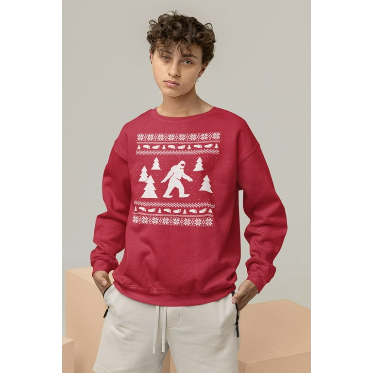 Red outlet sweatshirt walmart