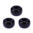 thumbnail image 1 of EeaseCA 3 pcs Ceramics Toothbrush Base Round Toothbrush Base Creative Round Bathroom Ceramics Toothbrush Base (Black), 1 of 7