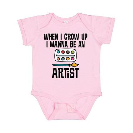 

Inktastic Future Artist Gift Baby Boy or Baby Girl Bodysuit