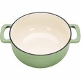 thumbnail image 3 of 6QT Enameled Cast Iron Dutch Oven, 14LB Thickened Cast Iron, Non-Stick Enamel, Oven/Gas/Induction Compatible, Heat-Resistant Handles + Silicone Gloves, 3 of 12