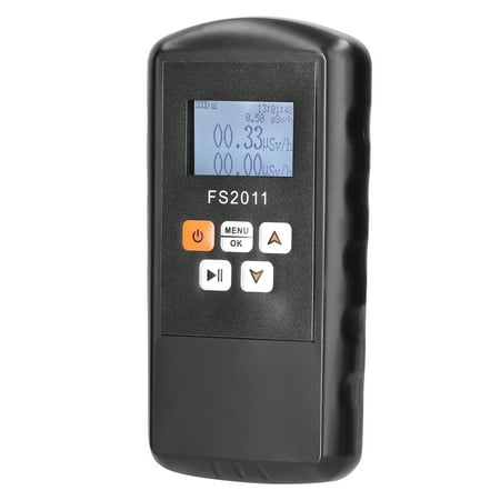 

Handheld Portable 2in1 Nuclear Radiation Electromagnetic Radiation Detector Household Laboratory Hospital Multi-function Marble Radioactive Geiger Counter Digital Large Screen Nuclear Radiat