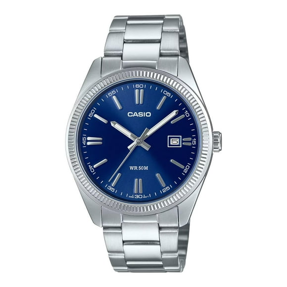 Reloj CASIO MTP-1302D-2AVVT Vintage Acero plateado 44 mm