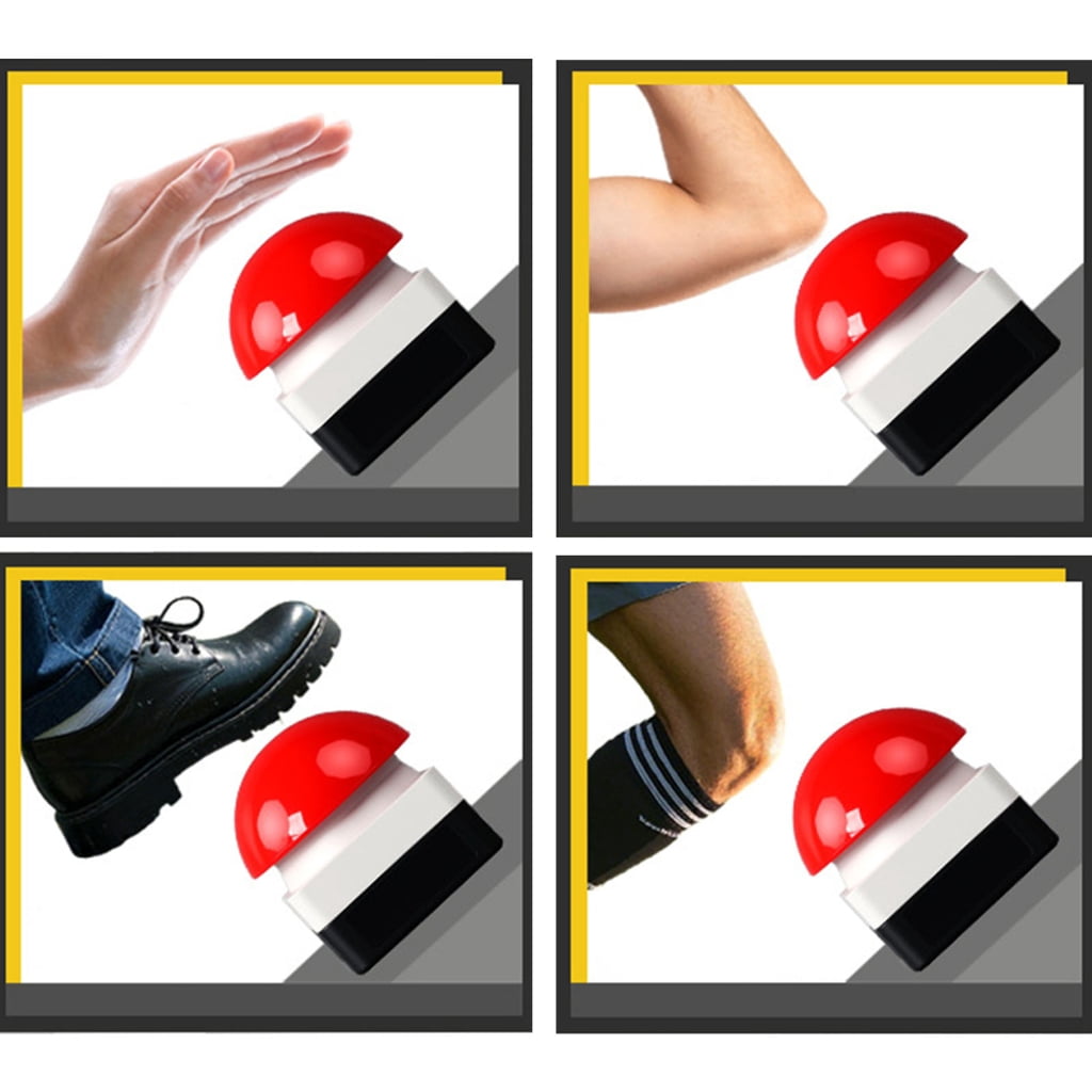 Resetting Mushroom Head Safety Stop Button Accessory for Industrial Use