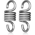 thumbnail image 1 of Resorte de hamaca, resorte de extensión de acero galvanizado endurecido para colgar sillas de hamaca y columpios de porche Jardín de ocio de resorte resistente (2 piezas, S XianweiShao 8390613932716, 1 of 1