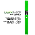 thumbnail image 2 of LawnRAZOR Blade for Ferris Snapper ZTX 42-inch Deck 1758878BMYP High Lift 2 Pack 810-CBL2687D, 2 of 6