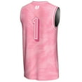thumbnail image 3 of Youth GameDay Greats #1 Pink Utah State Aggies Lightweight Basketball Fashion Jersey, 3 of 4