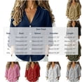 thumbnail image 5 of Oksale Womens V Neck Cardigan Button Front Corduroy Jacket Dressy Casual Long Sleeve Sweater Cardigans Fall Winter Clothes Red 2XL, 5 of 8