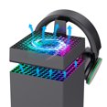 thumbnail image 2 of Bases de carga RGB con soporte para auriculares para consola y controlador Xbox Series X, 2 of 8