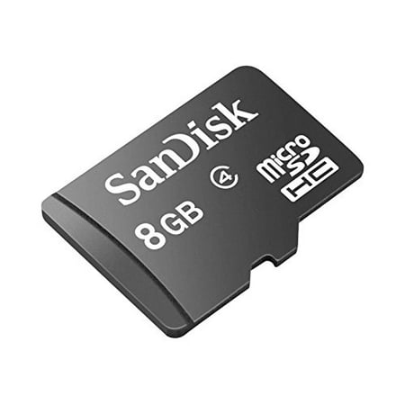 8 GB Class 2 microSDHC Flash Memory Card with SD AdapterSpeed performance rating - Class 2 By
