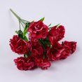 thumbnail image 1 of Ramo de flores artificiales Leke de 30 cm, peonías y claveles, 10-11 cabezas, para decoración del hogar, fiestas, bodas y jardines., 1 of 8