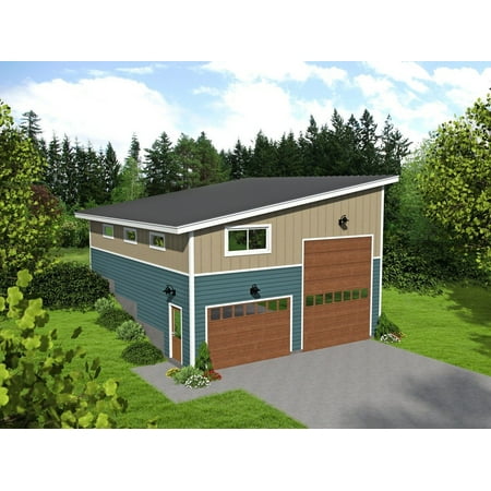 763-545: Garage Modern 0 Bed 0 Bath Luxury Home Plan 545 Sq Ft: Full Blueprints with License to Build by Home Plan Marketplace – Lesuto 763-545: Garage Modern 0 Bed 0 Bath Luxury Home Plan 545 Sq Ft: Full Blueprints with License to Build by Home Plan Marketplace – Lesuto