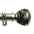 thumbnail image 2 of Woven 1" Curtain Rod 160-240 inch - Satin Nickel, 2 of 2