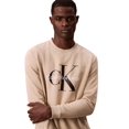 thumbnail image 3 of Sudadera Calvin Klein con logo monograma y cuello redondo para hombre, 3 of 5
