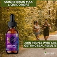 thumbnail image 4 of GreenVify Skinny Brain Max Liquid Drops – Brain Support Supplement for Focus, Memory & Mental Clarity, 4 of 5