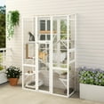 thumbnail image 2 of PawHut Enclos Extérieur pour Chat Catio avec 6 Plateformes Sautantes, Blanc, 2 of 10