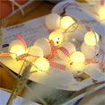 thumbnail image 4 of Navidad Led Navidad Muñeco De Nieve Luces De Cadena Luces De Decoración Del Hogar Para Jardines Terrazas Y Césped sonducket HA045453-01, 4 of 6