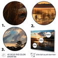 thumbnail image 3 of Designart "Delaware Coastal horizon III" Landscapes Floater Framed Canvas Art Print, 3 of 7
