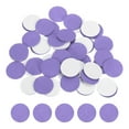 thumbnail image 1 of 50 Pcs Círculos de Fieltro Adhesivos, Almohadillas Redondas de Fieltro No Tejido de 9/16", Púrpura Claro, 1 of 6