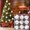 New--White, variant on Colored Silk Wave Balls Silk Thread Balls Christmas Decorations Foam 8cm 9pcs Set Christmas Tree Pendant Xmas Home Decor
