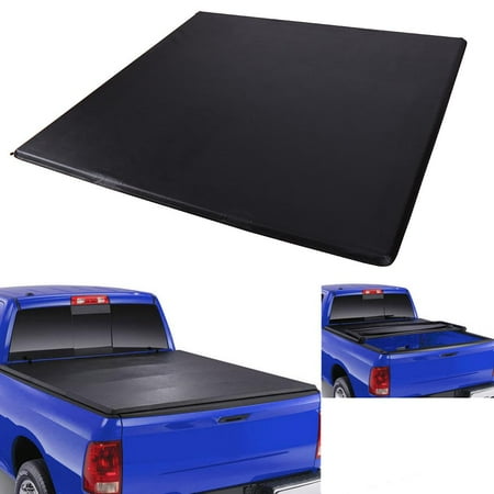 - Yosoo Lock Soft Tri-Fold Tonneau Cover 1988-2000 Vehicle Accessories for GMC Sierra 6.5ft / 78in Bed