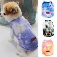 thumbnail image 4 of Breathable Dog Clothes Colorful Tie-Dye Dog Vest For Small Medium Dog Cotton Dog Shirt Sweatshirt Clothing For Cat Pet Apparels, 4 of 6