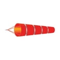 thumbnail image 1 of Bolsa impermeable para calcetines de medición de dirección del viento con cinturón reflectante para rojo y gris Cola Calcetín de viento al aire libre, 1 of 6