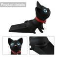 thumbnail image 2 of Bgsha Butée de Porte de Chat Mignonne Sans Perçage Tête Rotative avec Sangle de Cou Imperméable et Résistante aux Taches Adaptée à Différentes Pièces, 2 of 10