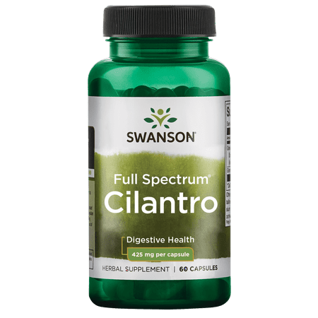 Cilantro (Coriander) 425 mg 60 Caps by Swanson