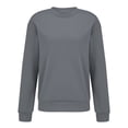 thumbnail image 2 of Pxiakgy Vente Chaude!! Sweatshirts Oversize pour Femmes, Sweats à Capuche, Pulls Col Rond, Hauts Décontractés, Tenues de Mode Printemps Automne, Vêtements de Sport Couleur Unie 2025, Veste Sweat-Shirt Pantalon Gris Foncé 3TG, 2 of 9