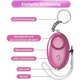 thumbnail image 4 of Alarma personal, llavero antiasalto T-Audace - Alarma de bolsillo de seguridad de emergencia de 150 dB con luz LED - Advertencia de prevención para mujeres y niños,, 4 of 6