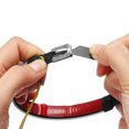 thumbnail image 4 of Lámpara de dirección de anillo de luz indicadora de señal de giro de tira LED de horquilla delantera de motocicleta de 2 piezas, modelo: 38 0G4BDGA9, 4 of 5