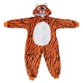 thumbnail image 4 of Faraee 2-10 Years Unisex Kids Animal Onesie Pajamas for Girls Boys 2T 3T 4T 5T 6T Soft Flannel Hooded Full Body Jumpsuit One Piece Halloween Cosplay Loungewear, 4 of 4