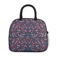 thumbnail image 2 of Obrewu Pioneer Flower Lunch Bag for Adult, Insulated, Leakproof, Oxford Cloth, 2 of 7