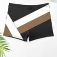 thumbnail image 5 of Oplxuo Mens Colorblock Swimming Trunks Quick Dry Square Leg Swim Briefs Athletic Summer Beach Swimwear Boxer Shorts, 5 of 6
