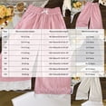 thumbnail image 3 of Mnyotv Girls Lace Hem Wide Leg Pants Ruffle Elastic Waisted Trousers Summer Clothes Casual Breathable Pants Size 3-4Y, 3 of 5