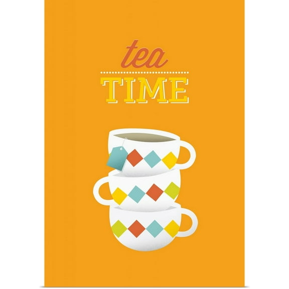 Great BIG Canvas | Rolled Kate Lillyson Poster Print entitled Tea Time
