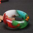 thumbnail image 4 of JUNWELL Bracelet Sculpté à la Main en Jade Jade Multicolore Naturel 56-66mm, 4 of 4
