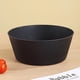 thumbnail image 1 of Nvzi Cereal Bowls Wheat Straw Fiber Salad Bowls Lightweight Unbreakable Dinner Bowls -4pcs，Black, 1 of 5