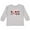 AC-Heather Grey, variant on Inktastic Paris Pink Heart Eiffel Tower with Flowers Boys or Girls Long Sleeve Toddler T-Shirt