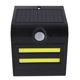 thumbnail image 3 of Lámpara de pared de detección de movimiento solar IP65 Tres modos de iluminación Negro / Blanco yeacher lámpara solar, 3 of 7